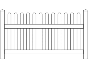 Classic Picket Vinyl Fence | Fence Guys