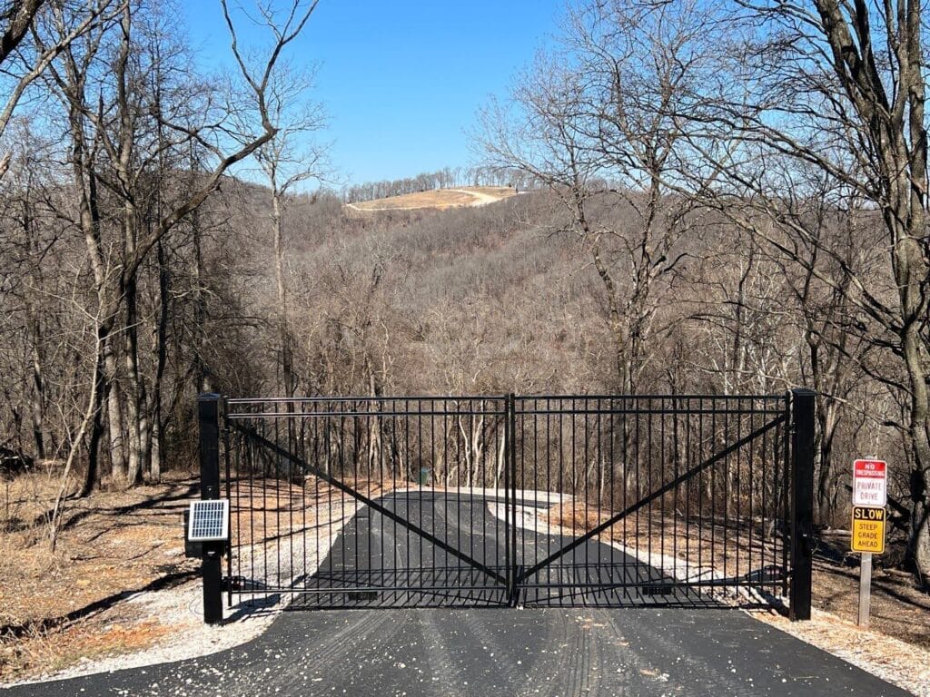 Fence Guys - Automatic Gate installed in Garfield, Arkansas