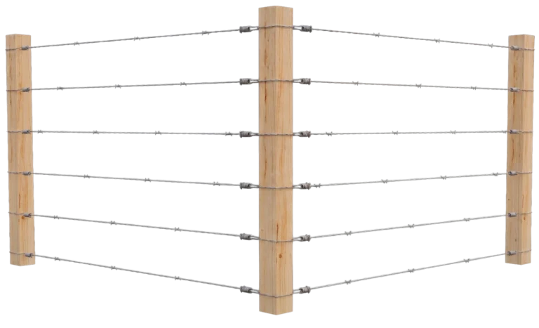 Barbed Wire Fence