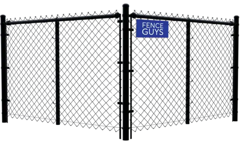 Black Chain Link Fence