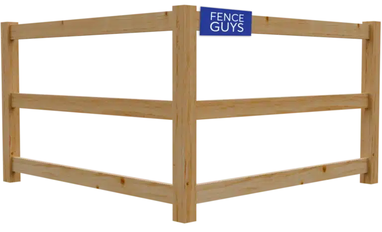 3 Rail Farm Fence