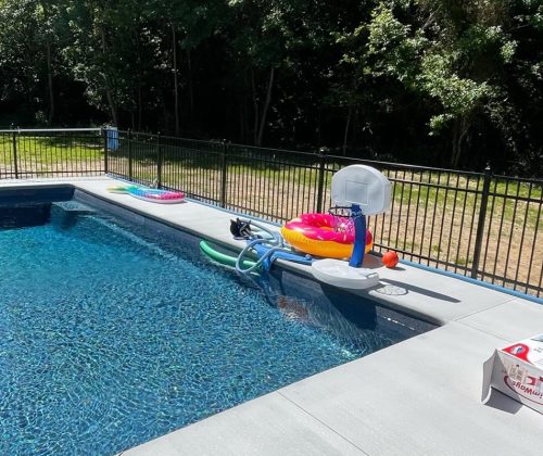 pool fence